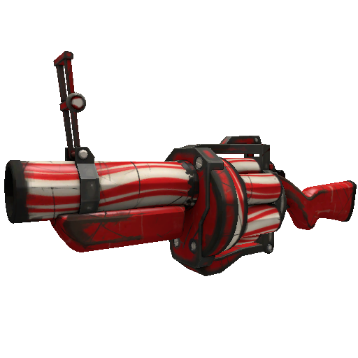 Strange Peppermint Swirl Grenade Launcher (Well-Worn)
