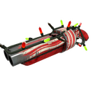 Unusual Festivized Specialized Killstreak Peppermint Swirl Scattergun (Battle Scarred)
