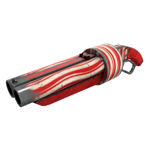 Strange Peppermint Swirl Scattergun (Well-Worn)