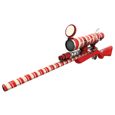 Strange Peppermint Swirl Sniper Rifle (Minimal Wear)