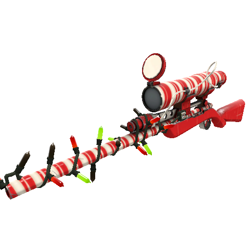 Festivized Peppermint Swirl Sniper Rifle (Minimal Wear)