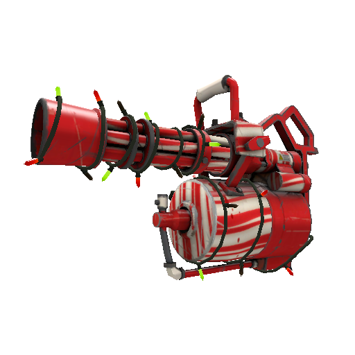 Festivized Peppermint Swirl Minigun (Field-Tested)