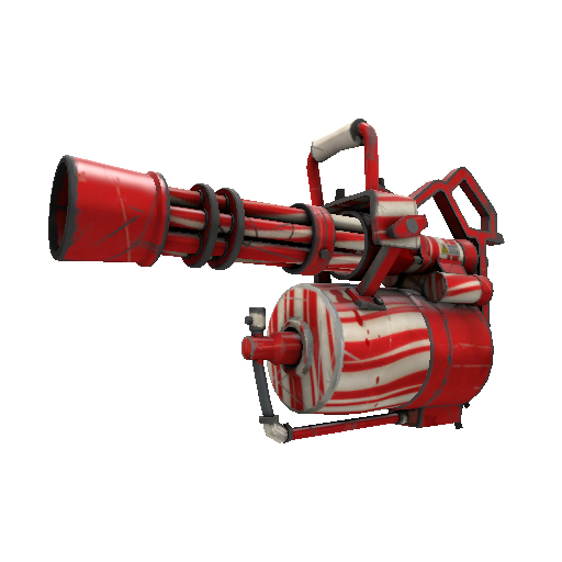 Peppermint Swirl Minigun (Well-Worn)