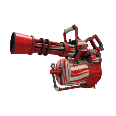 Peppermint Swirl Minigun (Well-Worn)