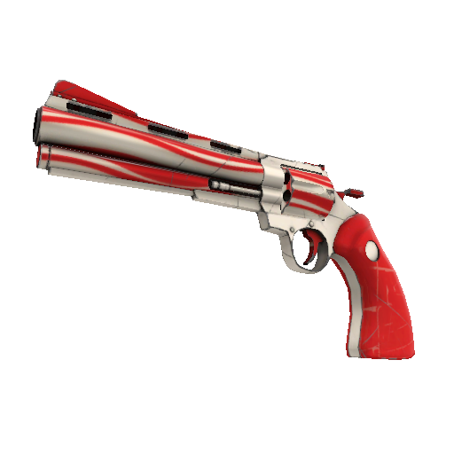 Peppermint Swirl Revolver (Minimal Wear)