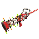 Strange Unusual Festivized Professional Killstreak Peppermint Swirl Medi Gun (Field-Tested)