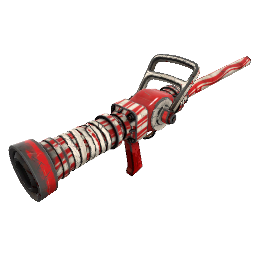 Peppermint Swirl Medi Gun (Battle Scarred)