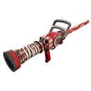 Strange Unusual Professional Killstreak Peppermint Swirl Medi Gun (Battle Scarred)