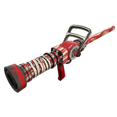 Peppermint Swirl Medi Gun (Battle Scarred)