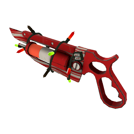 Festivized Killstreak Peppermint Swirl Übersaw (Minimal Wear)