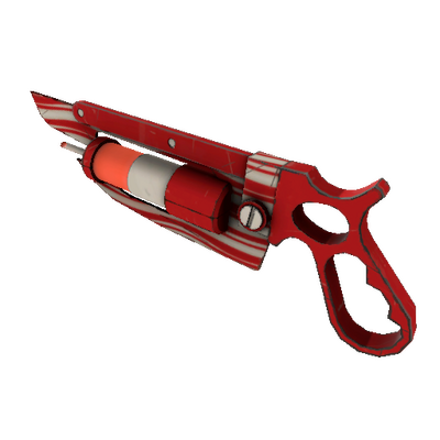 Strange Professional Killstreak Peppermint Swirl Übersaw (Minimal Wear)