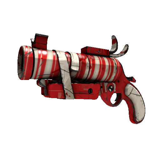 Peppermint Swirl Detonator (Battle Scarred)
