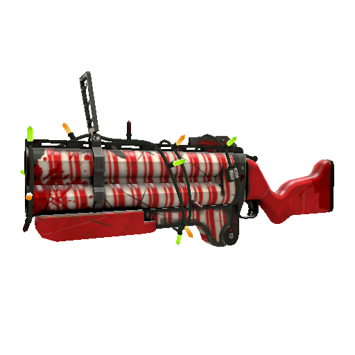 Festivized Peppermint Swirl Loch-n-Load (Battle Scarred)
