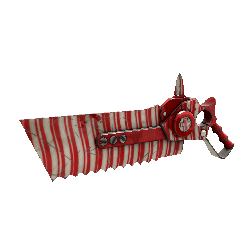 Peppermint Swirl Amputator (Battle Scarred)