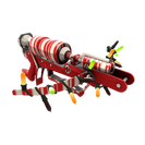 Unusual Festivized Professional Killstreak Peppermint Swirl Crusader's Crossbow (Factory New)