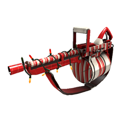 Unusual Festivized Professional Killstreak Peppermint Swirl Tomislav (Minimal Wear)