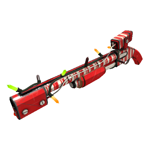 Strange Festivized Specialized Killstreak Peppermint Swirl Rescue Ranger (Field-Tested)
