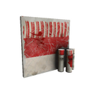 Unusual Peppermint Swirl War Paint (Battle Scarred)