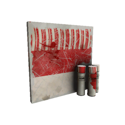 Strange Peppermint Swirl War Paint (Battle Scarred)