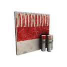 Unusual Peppermint Swirl War Paint (Well-Worn)