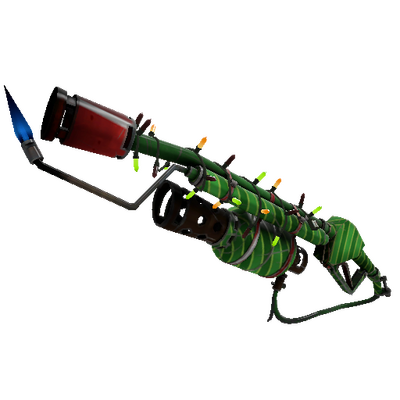 Strange Festivized Elfin Enamel Flame Thrower (Field-Tested)