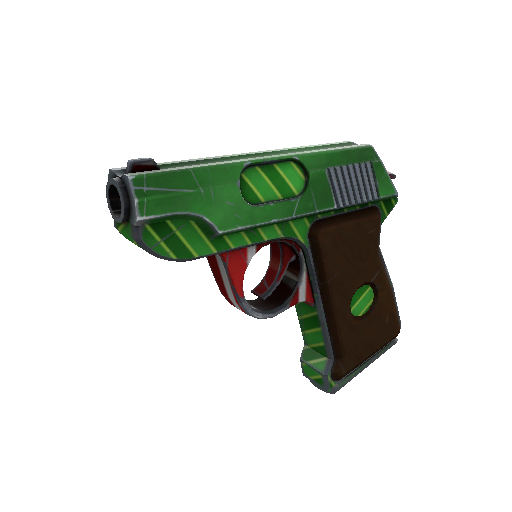 Strange Professional Killstreak Elfin Enamel Pistol (Minimal Wear)