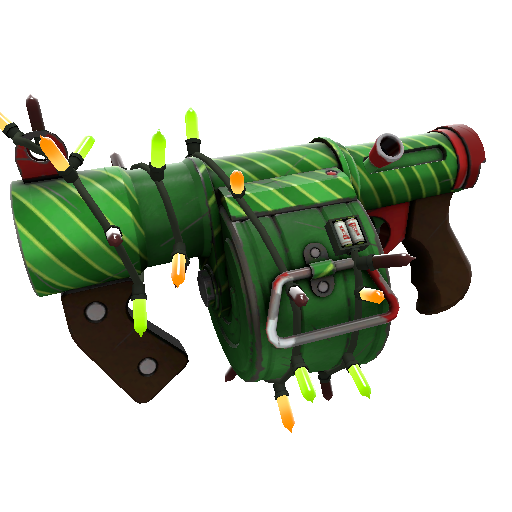 Festivized Elfin Enamel Stickybomb Launcher (Minimal Wear)