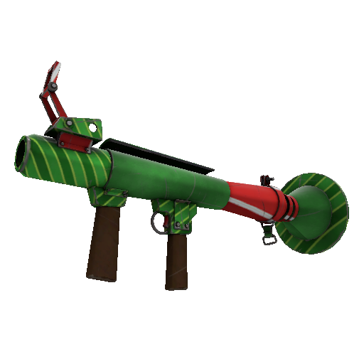 Strange Specialized Killstreak Elfin Enamel Rocket Launcher (Minimal Wear)