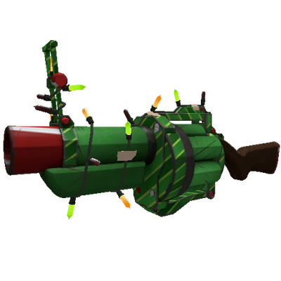 Strange Festivized Elfin Enamel Grenade Launcher (Minimal Wear)