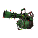 Strange Festivized Elfin Enamel Minigun (Battle Scarred)