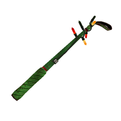 Strange Festivized Killstreak Elfin Enamel Disciplinary Action (Battle Scarred)