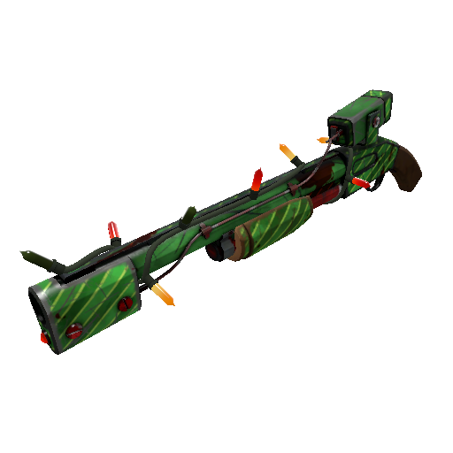 Strange Festivized Specialized Killstreak Elfin Enamel Rescue Ranger (Battle Scarred)