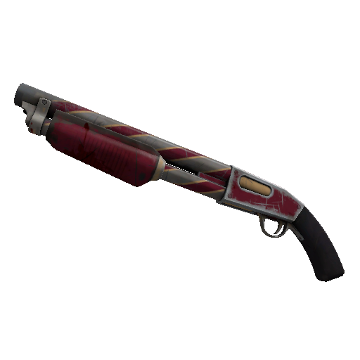Saccharine Striped Shotgun (Well-Worn)