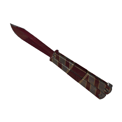 Saccharine Striped Knife (Minimal Wear)
