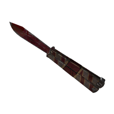 Saccharine Striped Knife (Well-Worn)