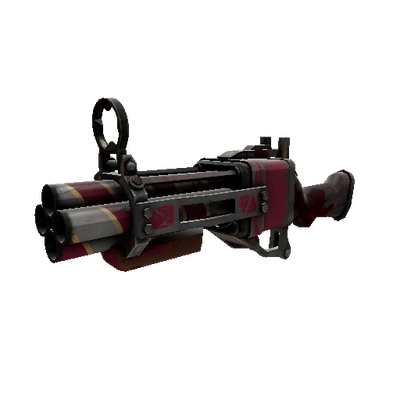 Strange Saccharine Striped Iron Bomber (Battle Scarred)