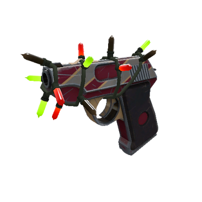 Strange Festivized Saccharine Striped Pistol (Field-Tested)