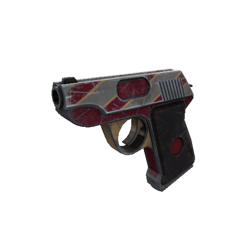 Saccharine Striped Pistol (Well-Worn)