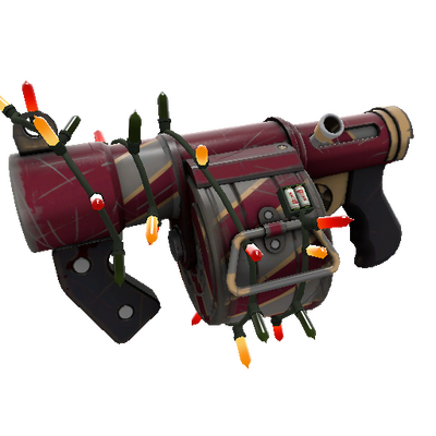 Strange Festivized Saccharine Striped Stickybomb Launcher (Field-Tested)
