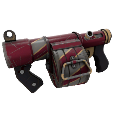 Saccharine Striped Stickybomb Launcher (Field-Tested)