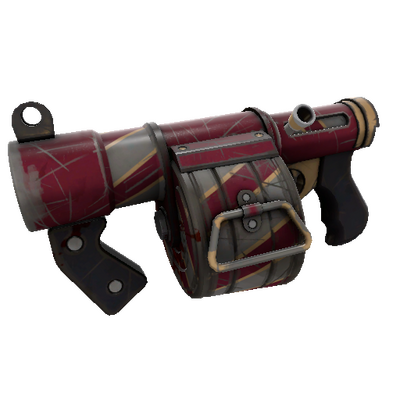 Strange Killstreak Saccharine Striped Stickybomb Launcher (Well-Worn)