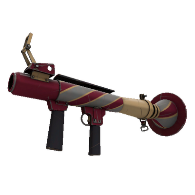 Saccharine Striped Rocket Launcher (Minimal Wear)