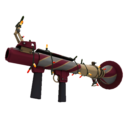 Festivized Saccharine Striped Rocket Launcher (Factory New)