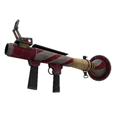 Strange Saccharine Striped Rocket Launcher (Well-Worn)