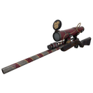 Saccharine Striped Sniper Rifle (Battle Scarred)