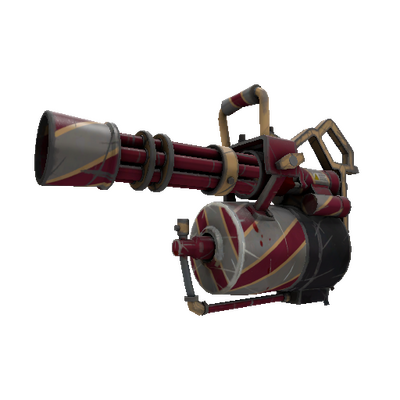 Killstreak Saccharine Striped Minigun (Well-Worn)