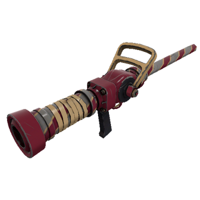 Saccharine Striped Medi Gun (Minimal Wear)