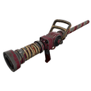 Saccharine Striped Medi Gun (Battle Scarred)