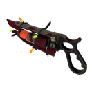 Festivized Saccharine Striped Ubersaw (Well-Worn)