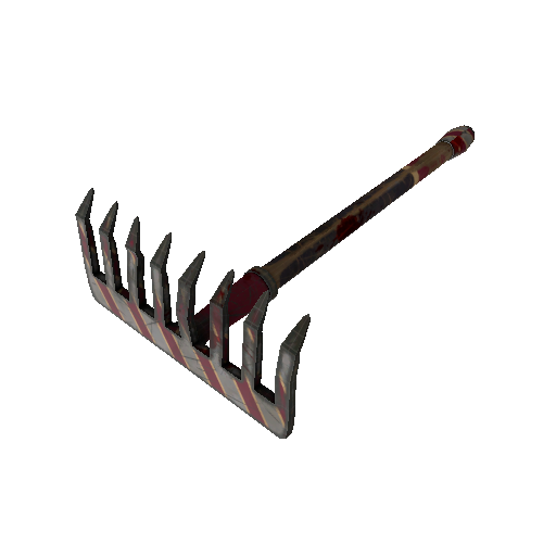 Saccharine Striped Back Scratcher (Battle Scarred)